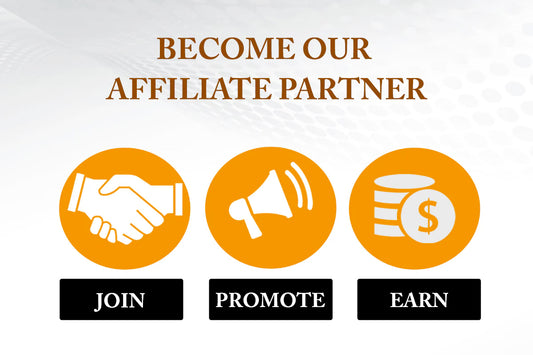 Join our Affiliate Program and Earn 20% on all sales.